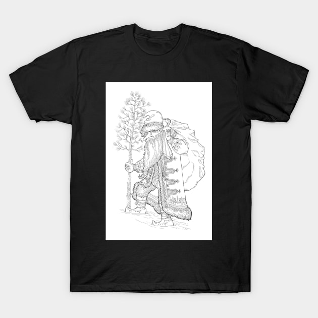 Yule Father T-Shirt by barda